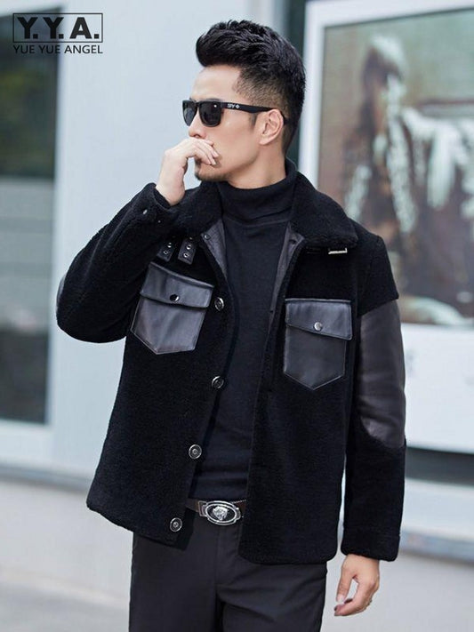 Patchwork Real Fur Jacket