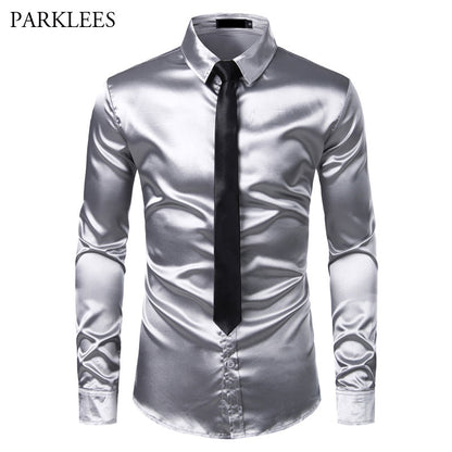 RS Silver Silk Shirt