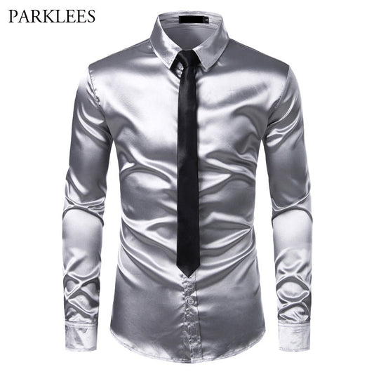 RS Silver Silk Shirt