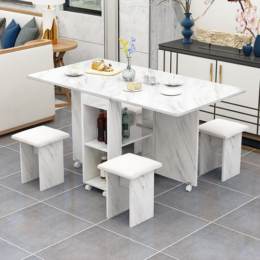 Folding Apartment Dining Table