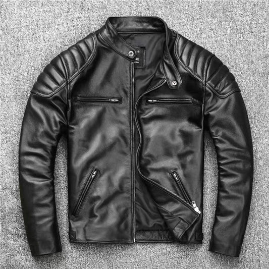 Genuine Cow Leather Jacket