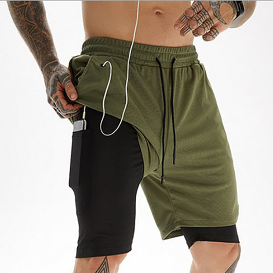 Double Deck Quick Dry Running Shorts