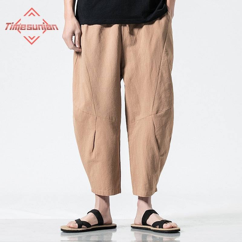 Loose Cotton Summer Pants