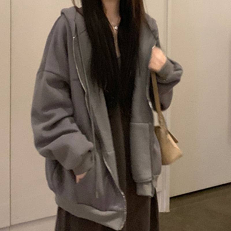 Oversized Drawstring Hoodie