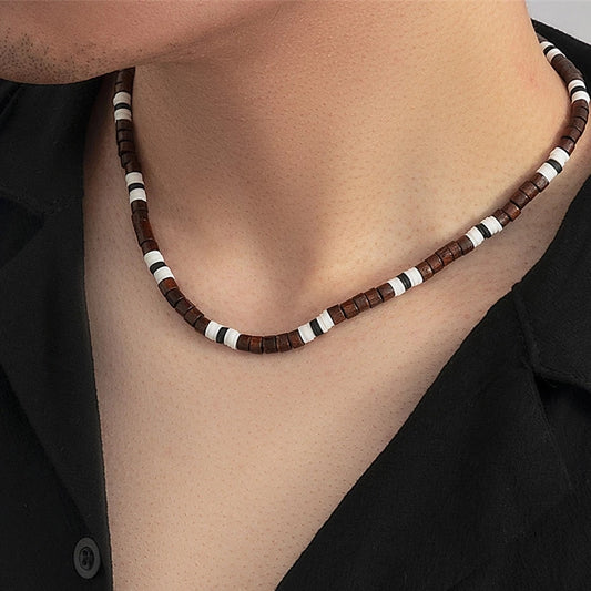 Wooden Bead Necklace