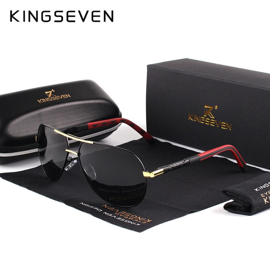 KINGSEVEN Vintage Aluminum Sunglasses