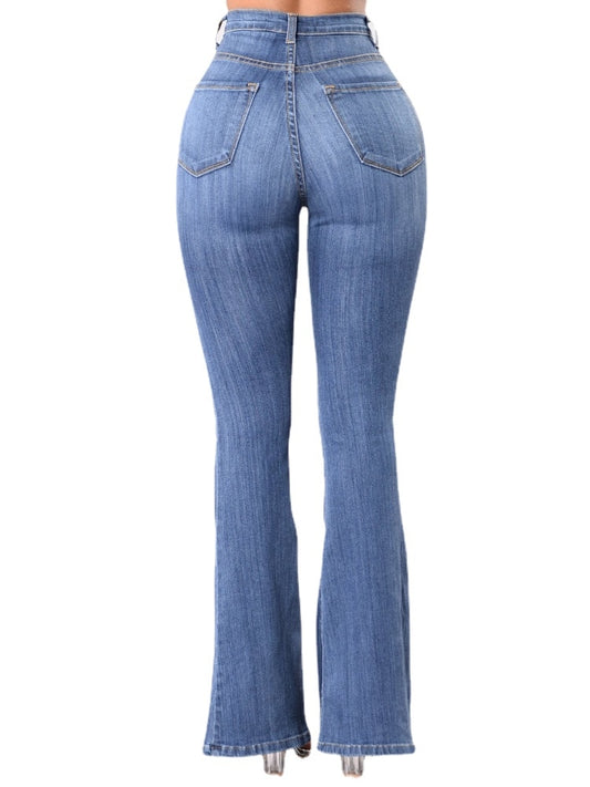 High Waist Flare Jeans