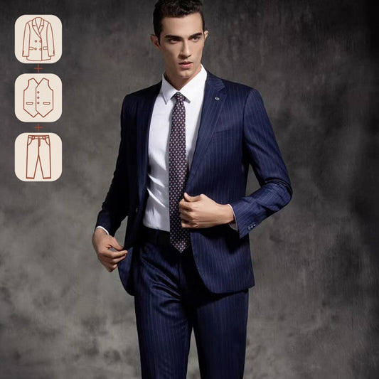 Premium British Stripe Suit