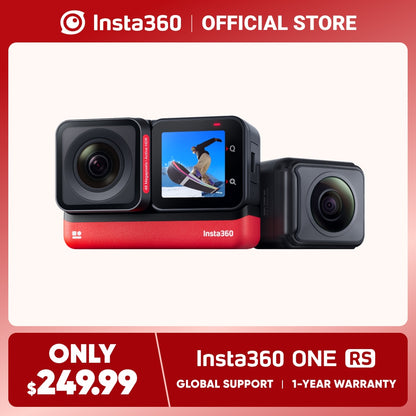 Insta360 ONE RS Waterproof 4K 60fps Action Camera