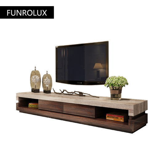 FUNROLUX Marble TV Cabinet