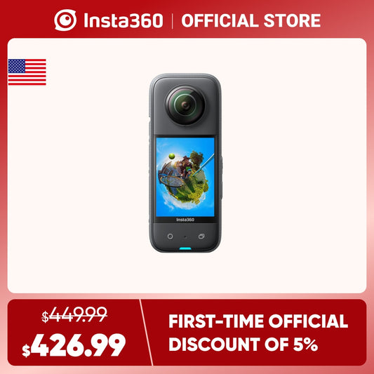 Insta360 X3 Waterproof 360 Action Camera