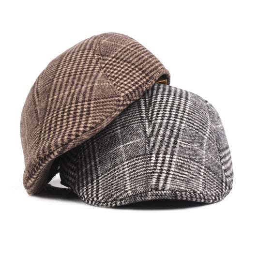 Plaid Blinder Hat
