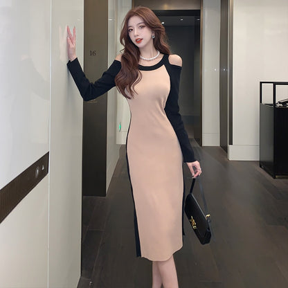 YUQI Elegant Long Sleeve Dress