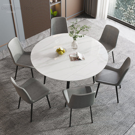 Luxury Round Dining Table Set