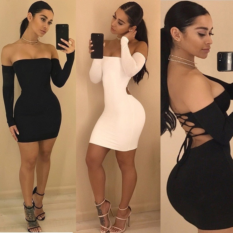 Strapless Club Dress