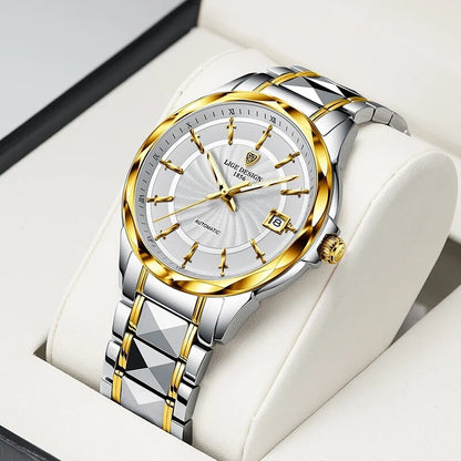 LIGE Sapphire Glass Automatic Watch