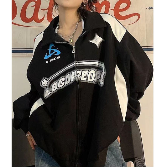 Vintage Punk Oversized Hoodie