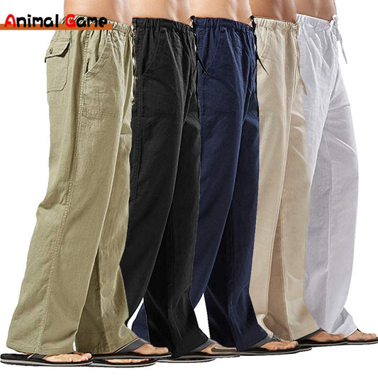 Wide Linen Pants