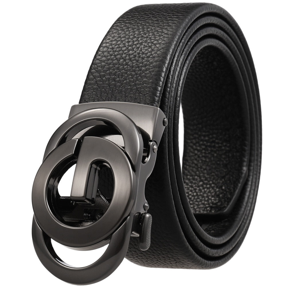 TOPG Leather Business Belt